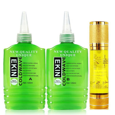 Curling Liquid and Hair Oil